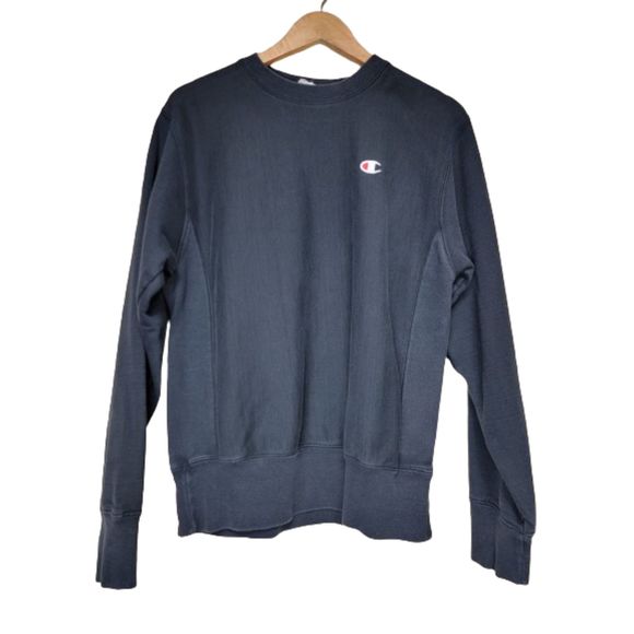 Champion Reverse Weave Black Pullover Sweatshirt - Small - Picture 1 of 6